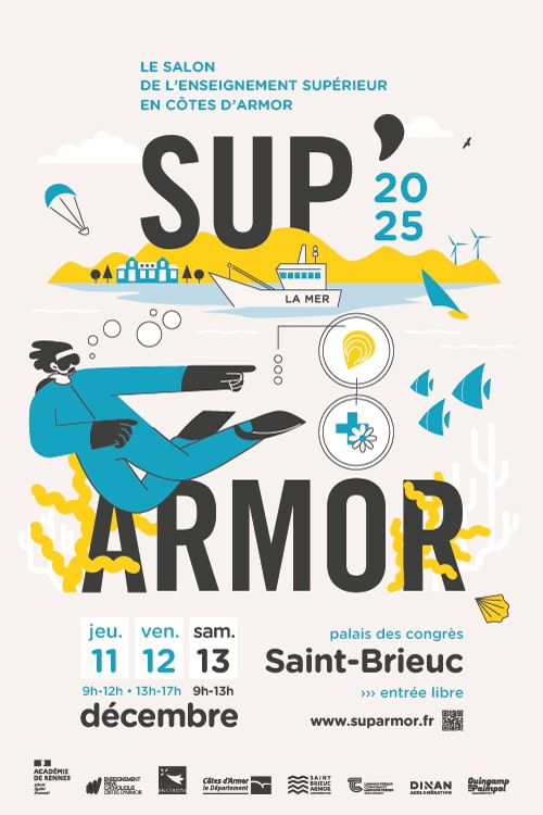 Affiche salon Sup'Armor 2025